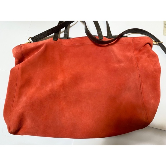 Mark and Graham Suede Handbag/Crossbody Tote - Picture 3 of 6